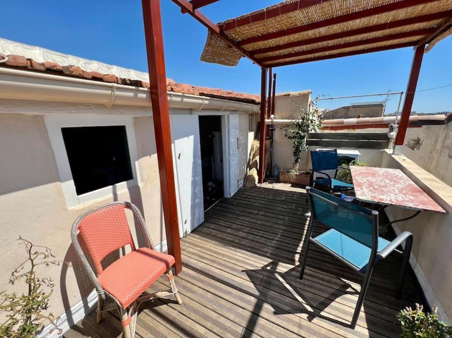 Une Ambiance Boheme Sur Les Toits De Sainte-Anne Montpellier Exterior photo